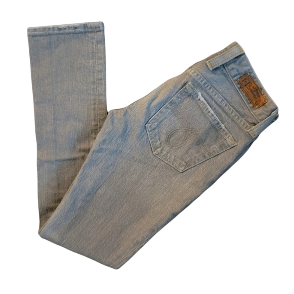 Lucky Brand Size 25 Gray Bootcut Jeans Nwot